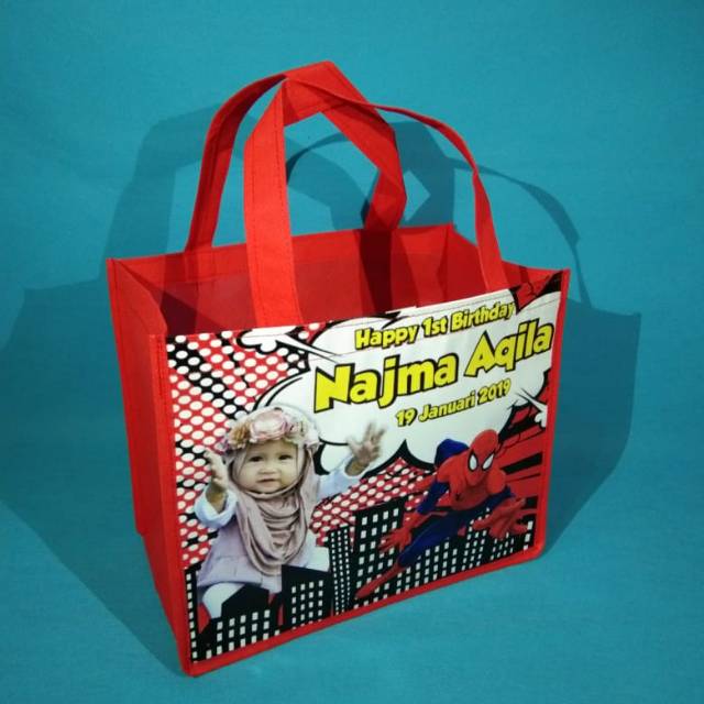 

tas souvenir ultah murah