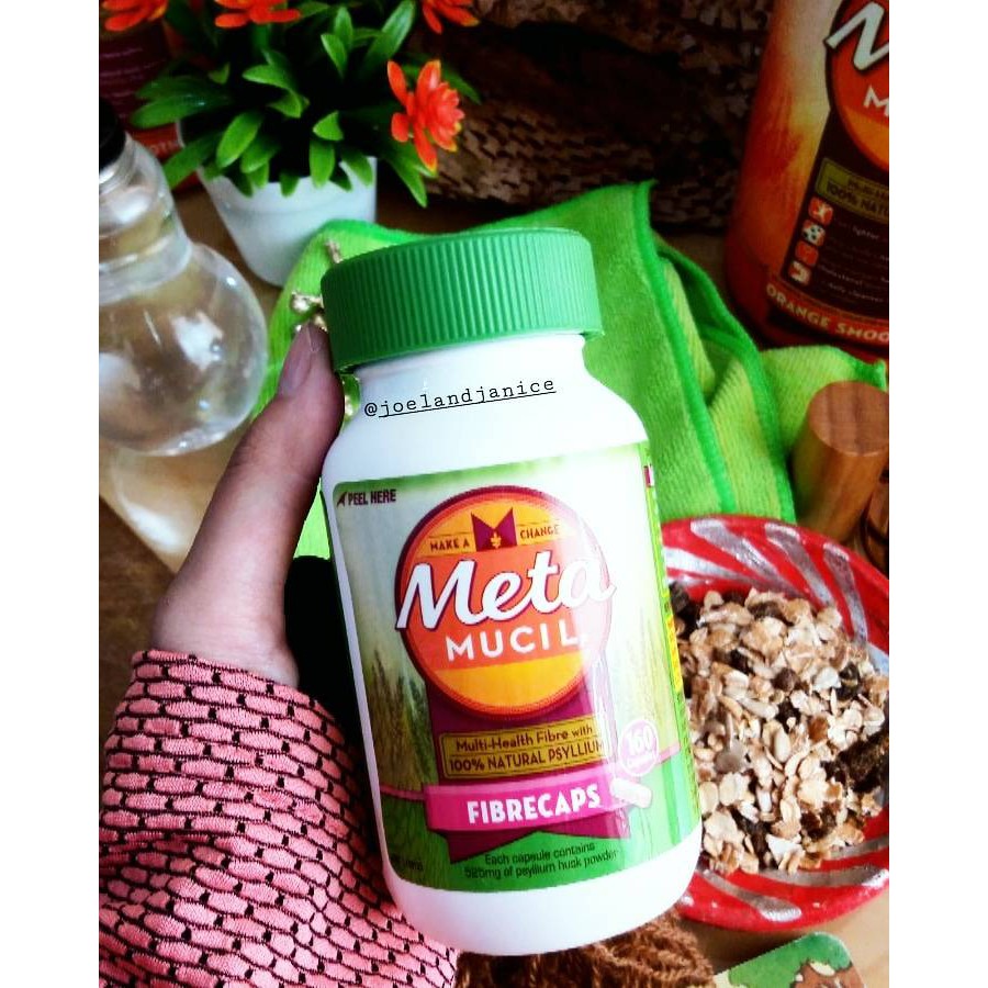 Jual Metamucil Fibrecaps 160 caps Shopee Indonesia