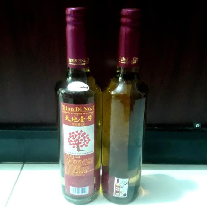 

tian di apple beverage / cuka apel dari apel pilihan isi 650 ml
