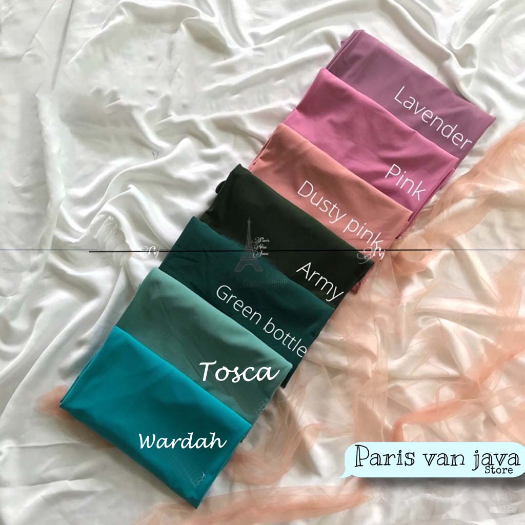 Jilbab Hijab Kerudung Bergo Tali Jersey Instan(L) Khimar Kameela Non Pad (L) | Bergo Maryam Tali Non Pad