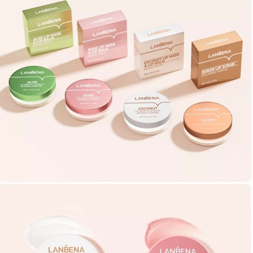 ✿ MADAME ✿LANBENA LIP MASK LIP BALM - NOURISH &amp; REPAIR MASKER BIBIR BPOM