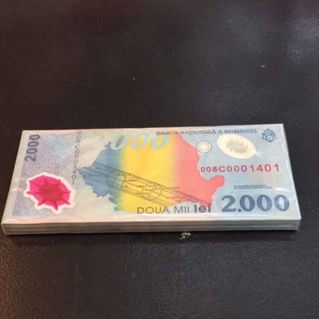 UANG POLYMER ROMANIA 1GEPOK