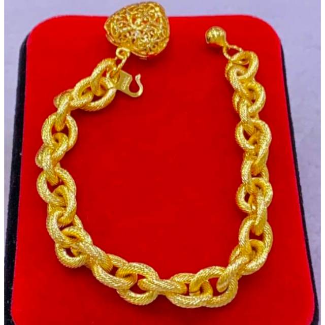 Perhiasan Mas Bangkok lapis emas 99% mirip emas asli