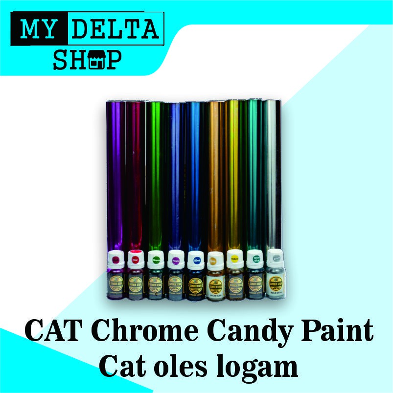 CAT Chrome Candy Paint - Cat oles logam