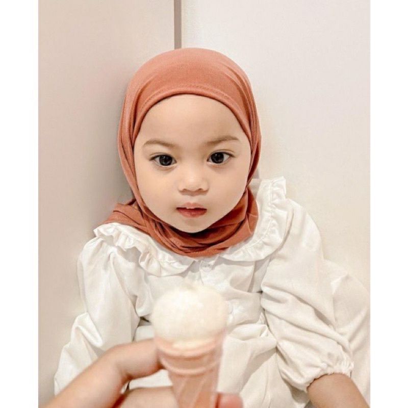 Altalita - Pashmina Instan Anak Jersey Premium Usia 1-4 Tahun | Kerudung Pashmina Anak Instan Jersey Premium Usia 2-4 Tahun | Hijab Instant Jilbab Pashmina Anak Termurah Berkualitas Umur 2-4 Tahun