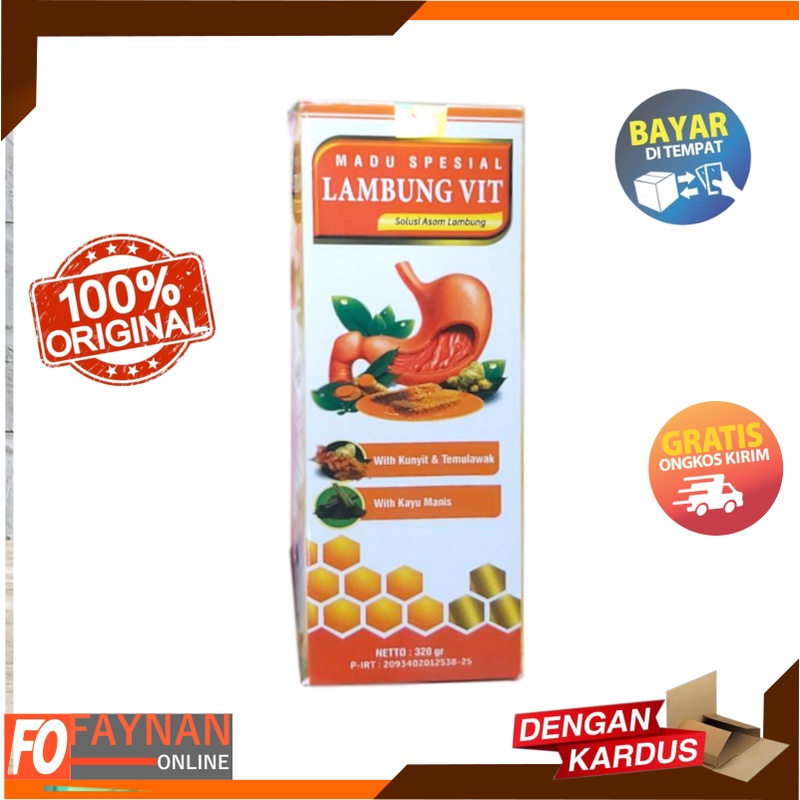 MADU SPESIAL LAMBUNG VIT / MADU FORMULASI BRAVINA LAMBUNG VIT OBAT ASAM LAMBUNG AKUT MAAG AKUT GERD