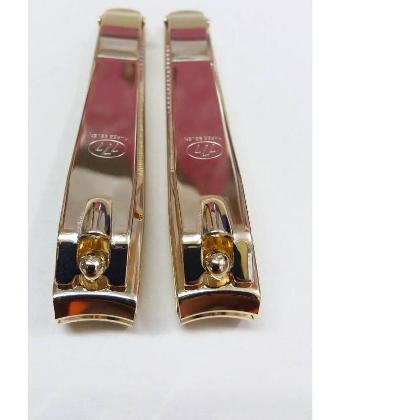 ➱ Gunting Kuku Original 777 Made in Korea Potongan Kuku Besar 777 Gold Stainless Nail Clipper 50gr ❁