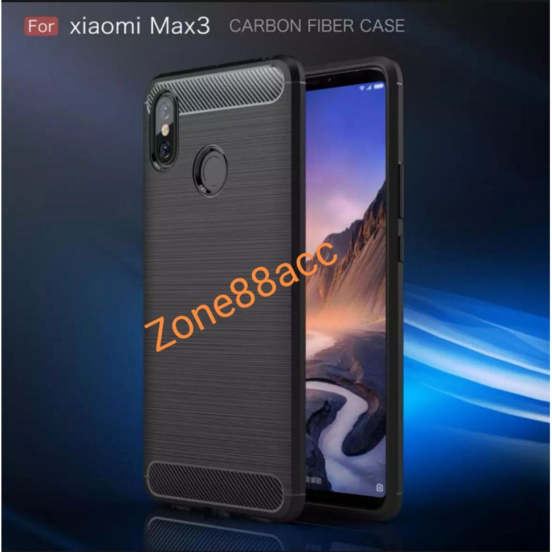 Silicon Case XIAOMI Mi Max 2 3 Max2 Max3  Softcase Carbon Casing Cover TPU