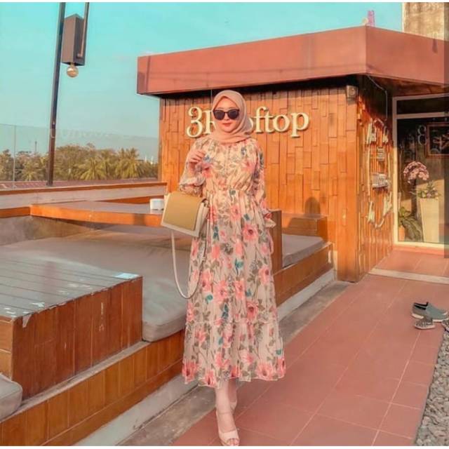 READY STOCK? FLOWER DRESS BKK By RX