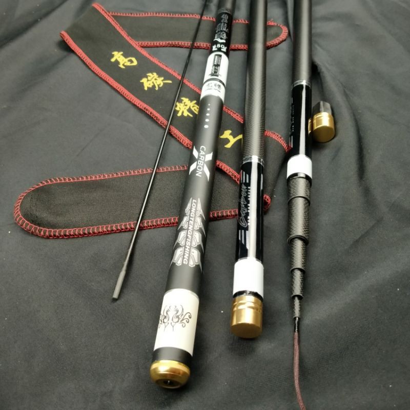 Joran Longteng 360 & 450  Bahan  Carbon Asli Import Terlaris