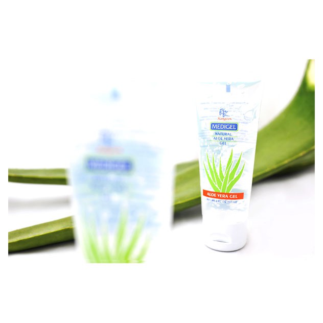 Gel Lidah Buaya Kangzen Medigel Natural Aloe Vera, Organik Jerawat Muka Gagal Luka Bakar KK Indonesi