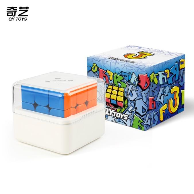 Rubik QiYi Magnetic 3x3 M MP Series Stickerless 3x3x3 Magnetik Qi Yi