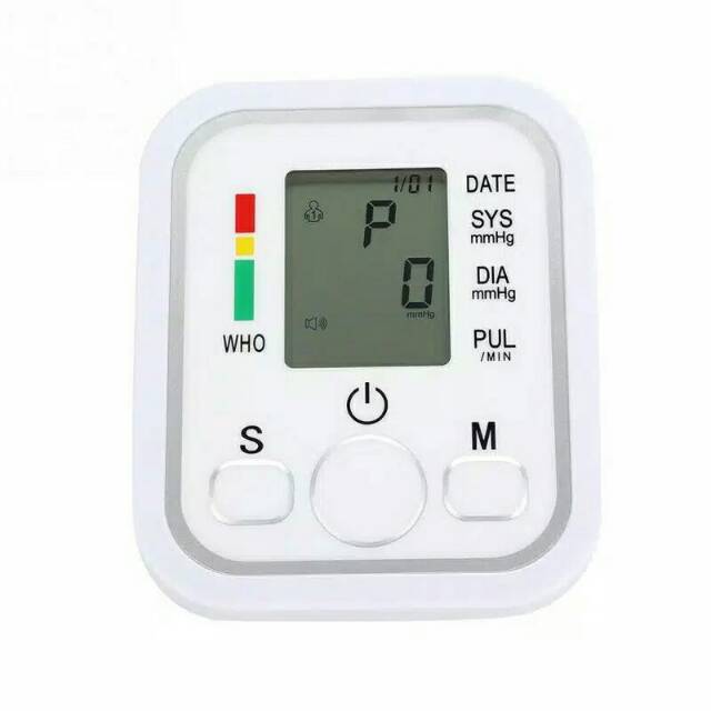 Tensimeter Digital Alat Pengukur Tekanan Darah Blood Pressure Otomatis Dengan Monitor LCD