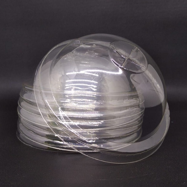 Lid Tutup Cembung Dome Cup Gelas Plastik 12/14/16/18/22 oz 9cm Starindo DK