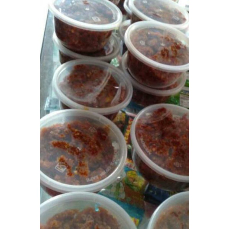 

Sampel pecel madiun pedas 200g /Sambel kacang/sambel kacang tanah/sambel pecel pincuk