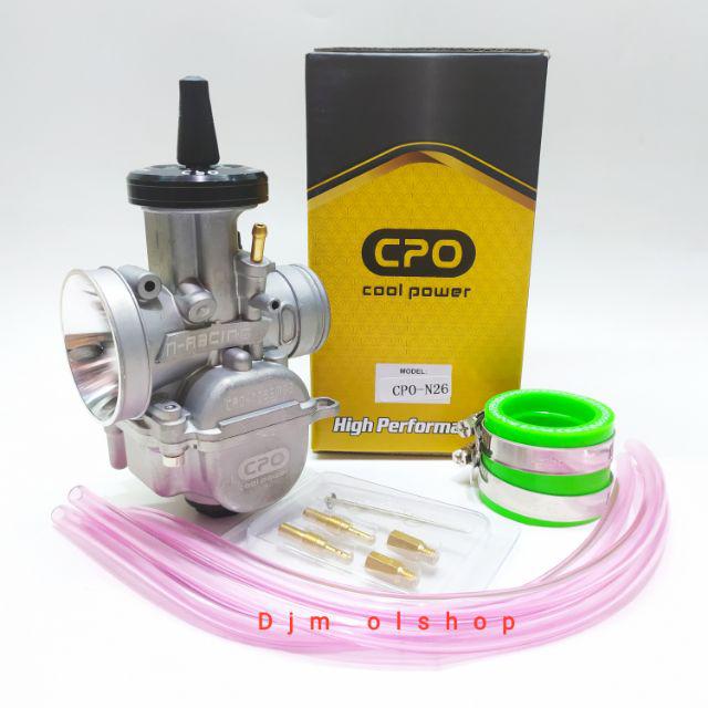 Karburator CPO N-Series Racing Airstrike PWK 24 - 26 - 28 - 30 Original-CPO-N 26MM SILVER