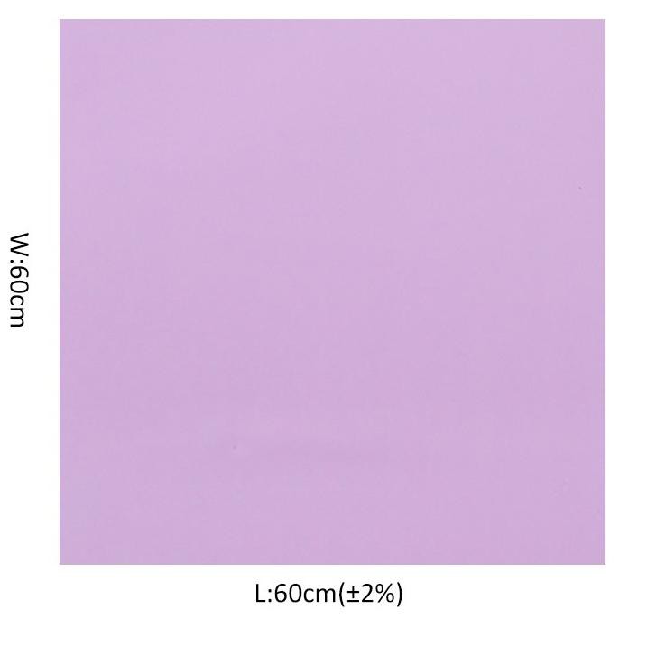 

fg QZSI Kertas Bunga Wrapping Paper 1 Pack - Dua Warna / Bicolor Cellophane (60 x 60 cm) GR Produk K
