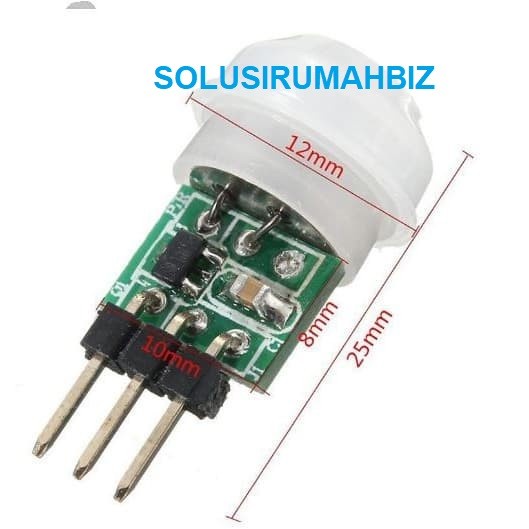 Mini IR Infrared Pyroelectric PIR AM Body Motion Human Sensor