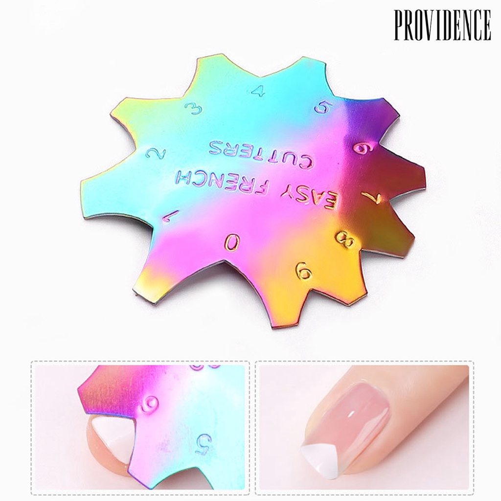 Providence Stainless Steel Nail Art Design French Manicure Varnish Modeling Stamping Plate