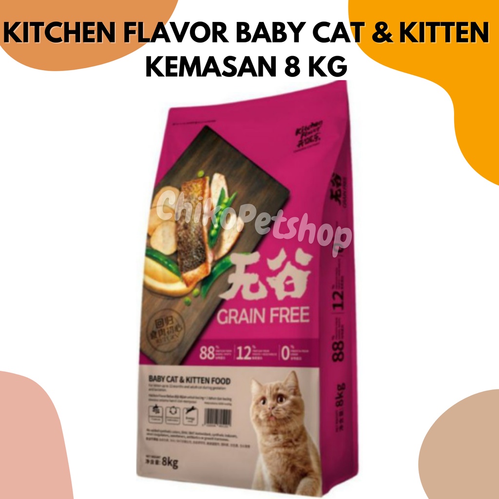 [EXPEDISI] Makanan Kucing KITCHEN FLAVOR Kemasan Freshpack 8 Kg | KF 8 Kg