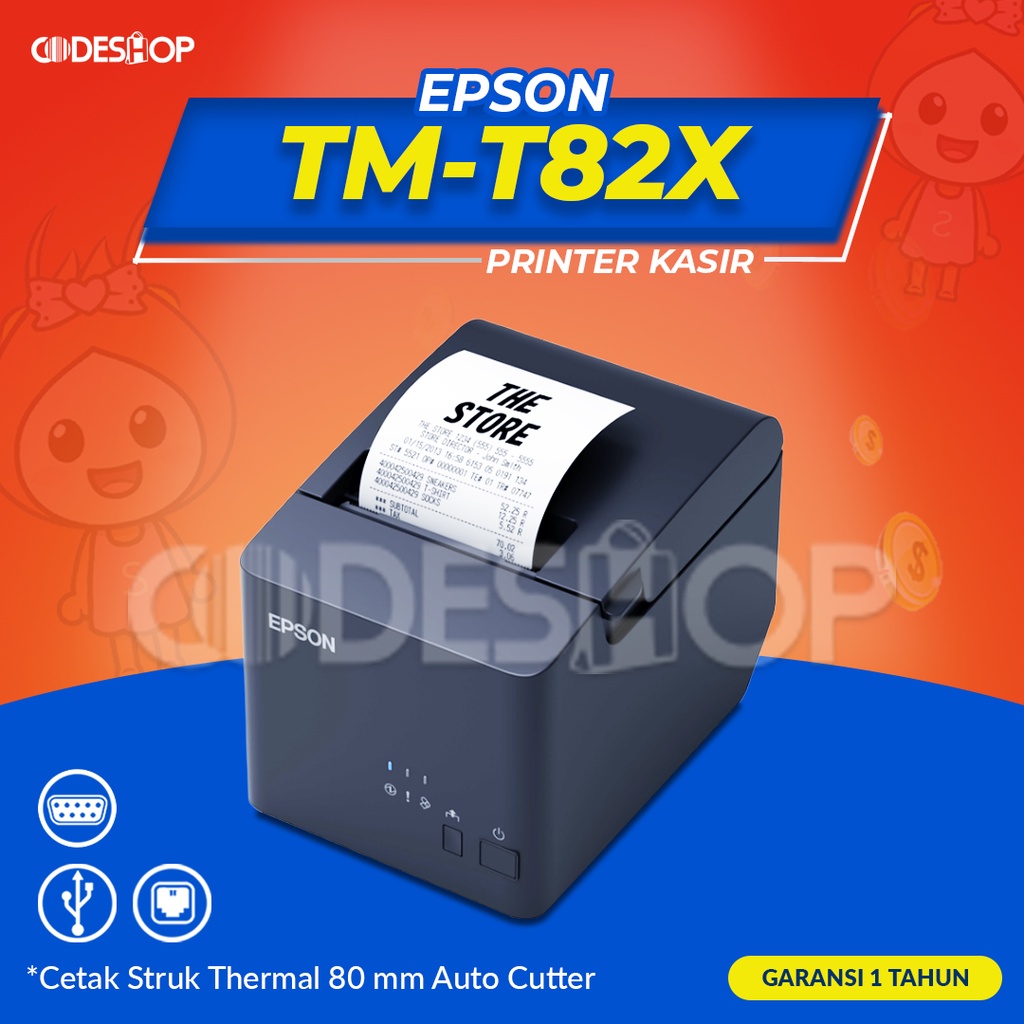 Jual Printer Struk Kasir Epson Tm T82x Usb Serial Shopee Indonesia 2893