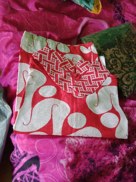 Gamis Batik Istimewa Resleting Depan