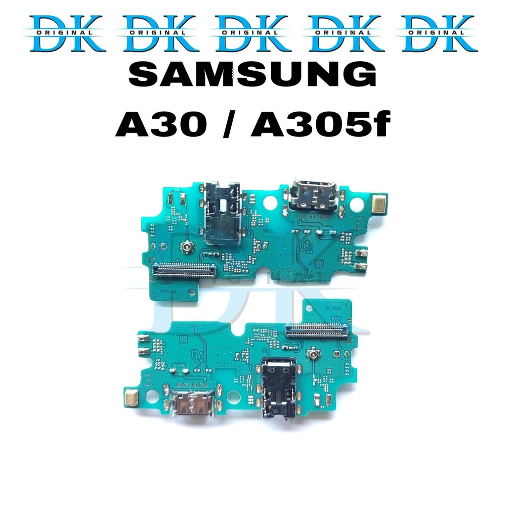 Konektor Charger Samsung  A30 A305F USB Papan Cas Mic Pcb Board