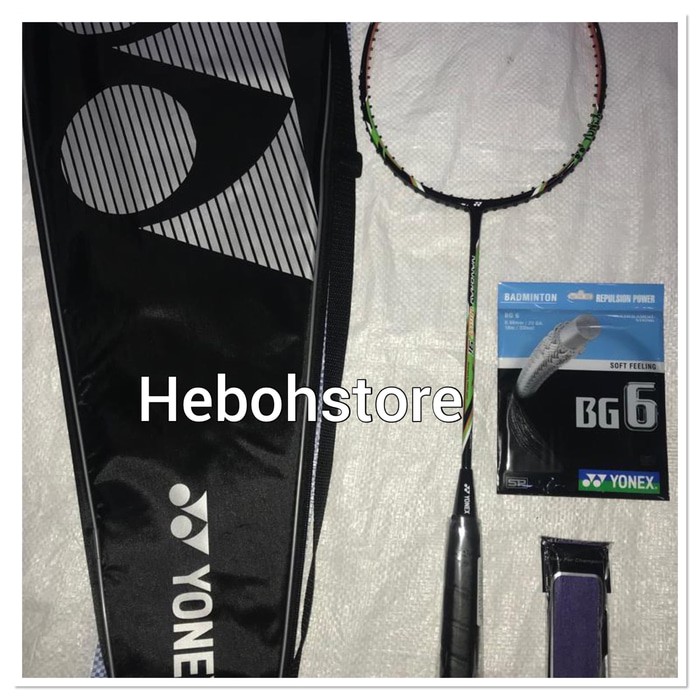 Dijual FREE PASANG SENAR RAKET BADMINTON YONEX NANORAY 9i LIGHT KOMPLIT ORI Limited