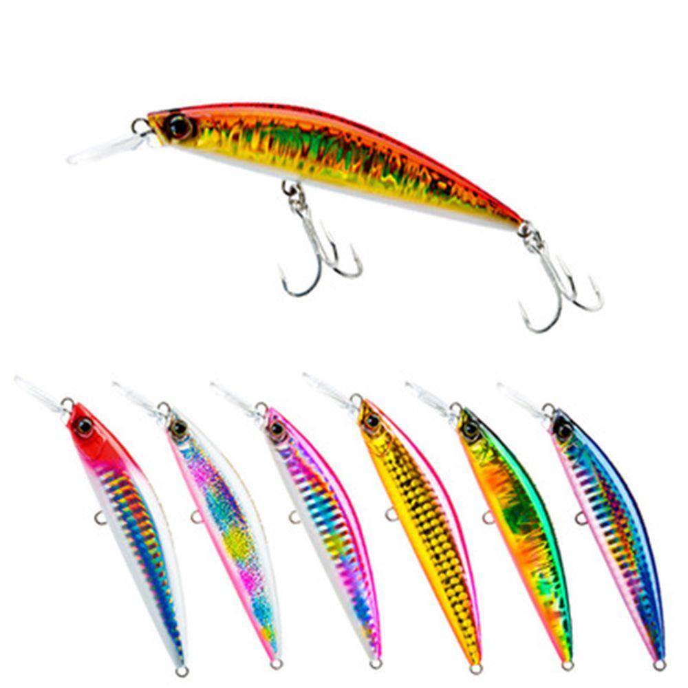 Umpan Ikan Kecil Nanas Multicolor Crankbaits Sinking Stream Bait Long Casting Lure