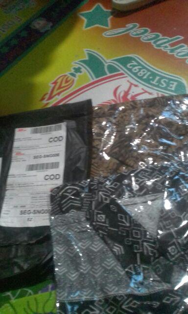 Bswart Batik Hrb026 Kenongo Hem Pendek Padi Pekalongan M L Xl Batik Pria Murah Modern Grosir