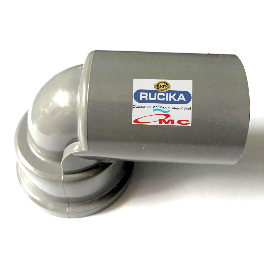 Sambungan Pipa Pralon Knee Keni Drat Dalam Faucet Elbow 1/2 RUCIKA