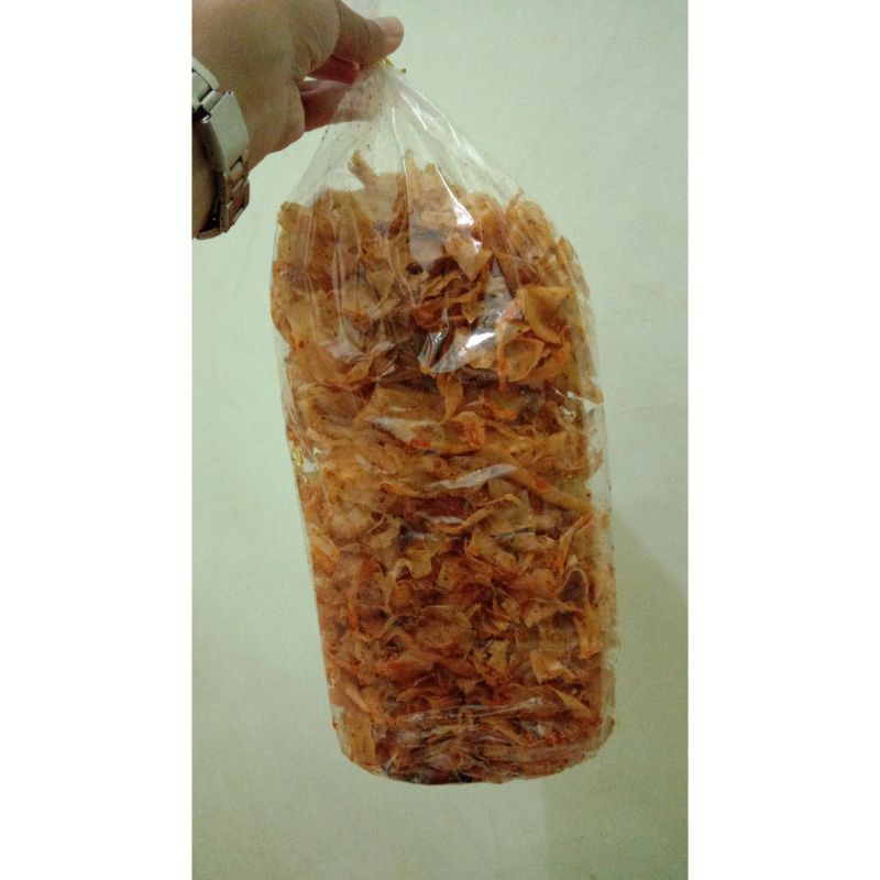 

Kripik Brekele Pedas daun jeruk 500gr