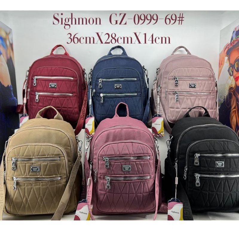 TAS RANSEL 3In1 CEWEK SIGHMON ORIGINAL 100%