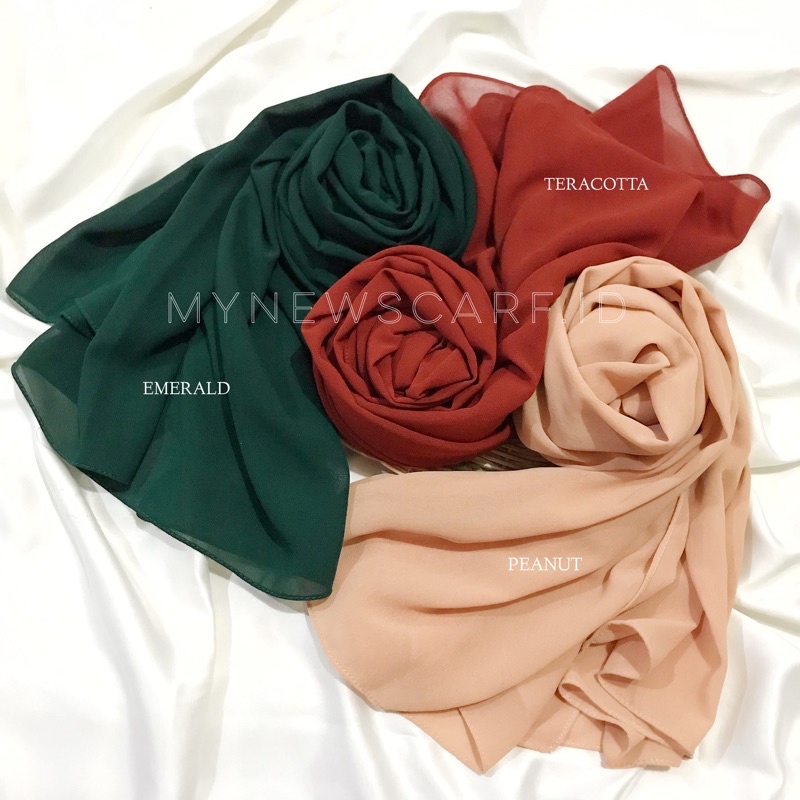 PASHMINA CERUTY BABYDOLL / PASHMINA CERUTY PREMIUM-TERACOTTA