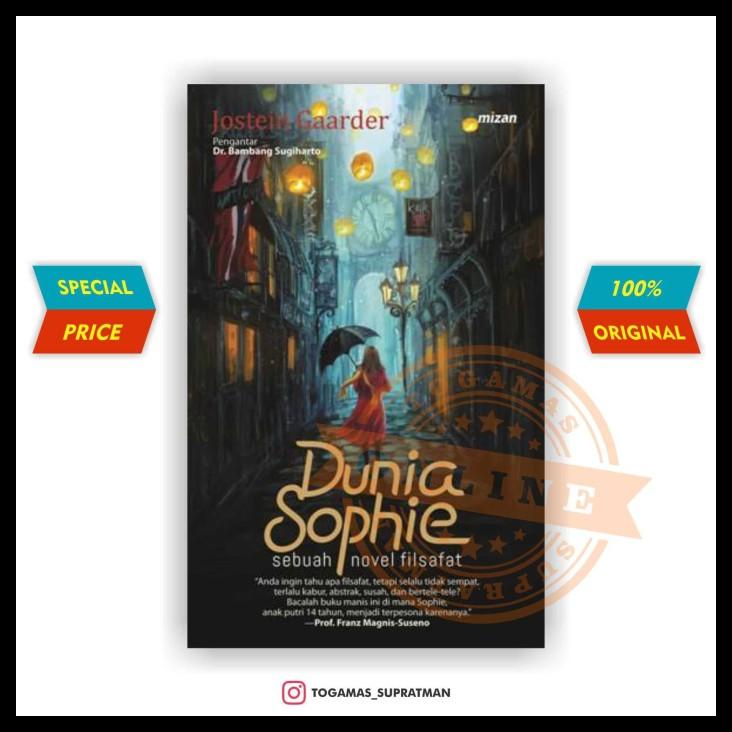 

TERBARUU!! DUNIA SOPHIE (REPUBLISH) - JOSTEIN GAARDER [BUKU ORIGINAL] SALE
