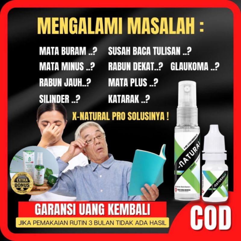New X Natural Pro Obat Tetes Mata Original Bergaransi