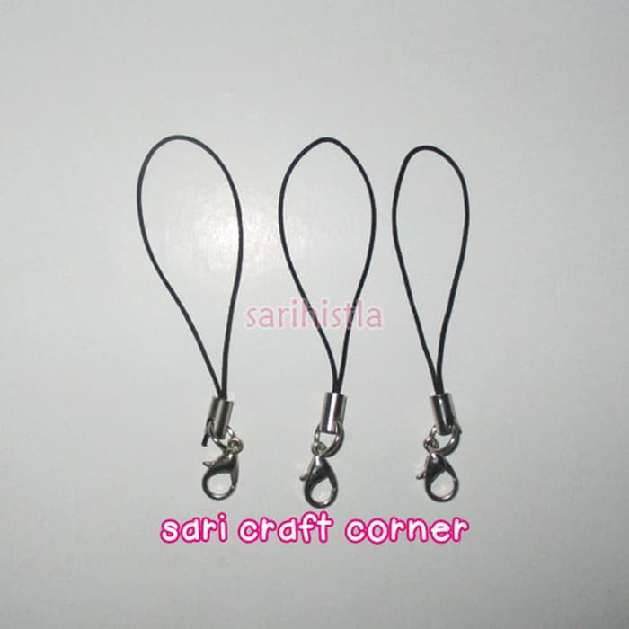 Per 6pcs - Tali Gantungan HP Tali HP Dengan Kait Udang