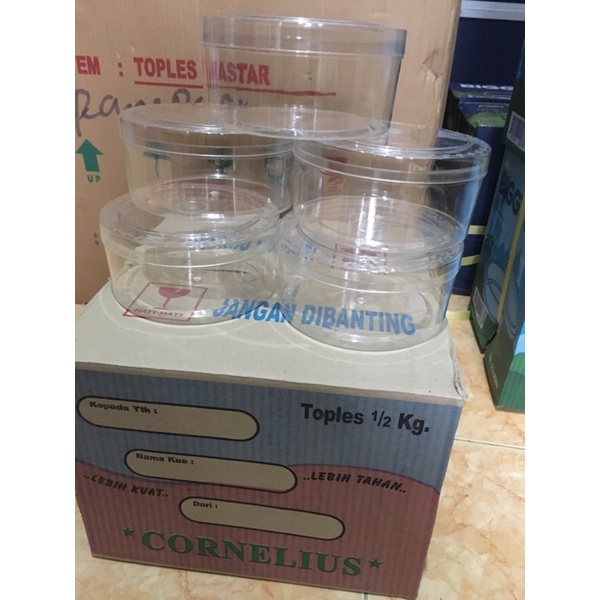 toples nastar 500g / Toples nastar 500gr / toples nastar cornelius 1/2kg  / Toples 1/2kg / Toples Cornelius 500g / Toples Cornelius 500gr