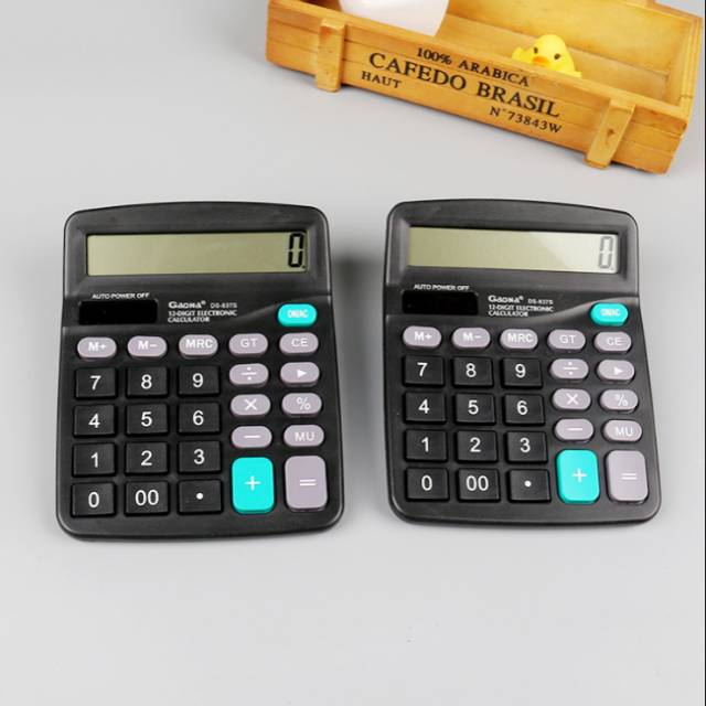 Kalkulator Energi Surya 12-Digit Electronic Calculator GAONA DS-837S