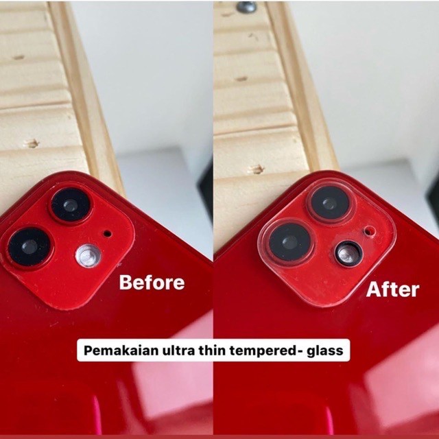 Camera Tempered Glass iPhone Lens Protector Anti Gores Kamera iPhone Antigores Pelindung Lensa Apple