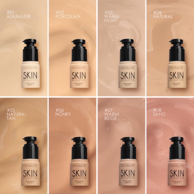 (READY &amp; ORI!) FOCALLURE Foundation Liquid 8 Colors FA30 FA 30 Alas bedak