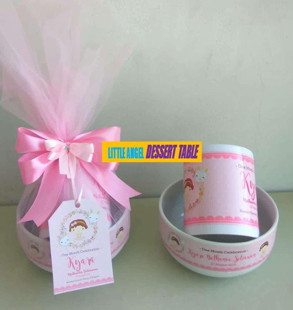 Hamper / Souvenir Bowl & Mug (tulle)