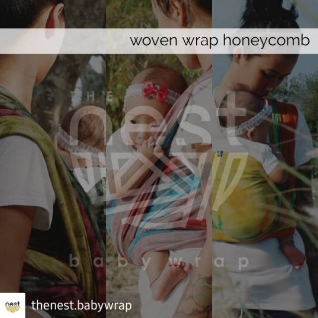 Woven Wrap The Nest Honeycomb