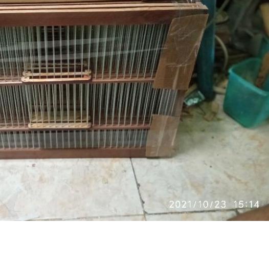 ➪ Frame depan box ternak kenari & finch ♩