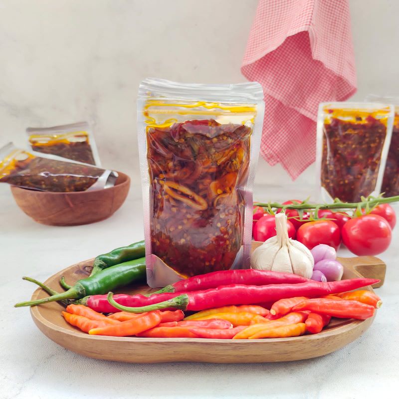 

CAHAYA - Sambal Cumi Best Seller Sambal Pedas Sambal Seafood