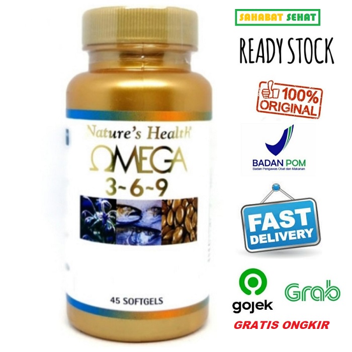 Nature's Health Omega 3-6-9 45 Sofgels