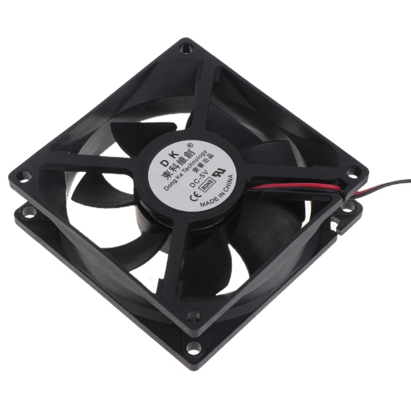 Bt 80x80x25mm CPU Cooling Fan 5V 12V 24V 2pin Silent Cooling Fan CPU Cooler Chassis Radiator Untuk Komputer Desktop 3300RP