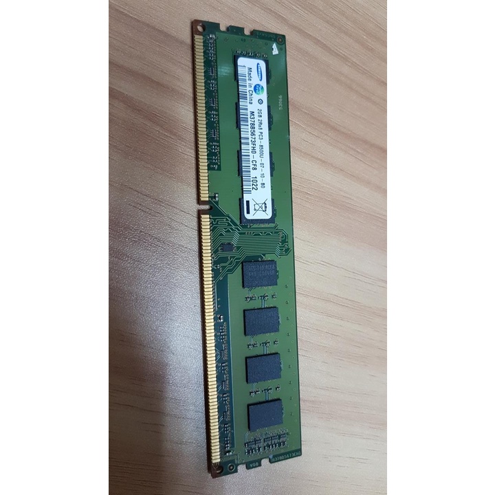 DDR3 Memory Ram Samsung 2GB 2Rx8 PC3 8500U For CPU Komputer / PC