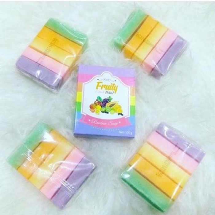 Fruitamin Soap BPOM Fruity 10in1 Original Sabun Fruitamin BPOM Fruitamin Fruitty Soap