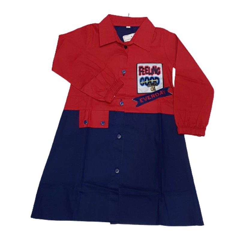 Kemeja Tunik LOL Anak Perempuan Usia 3-14 Tahun|Atasan Tunik|Blus Anak Perempuan LOL|Baju Tunik Anak